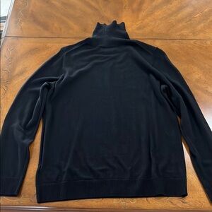 Amazon Essentials Black Turtleneck Sweater Relaxed Fit